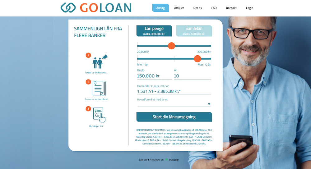 GoLoan Lån 2022 – Lån op til 500.000 kr  med GoLoan