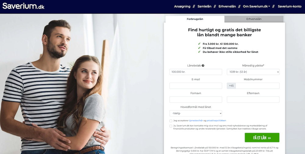 Saverium anmeldelse 2022 – Få et lån med Saverium
